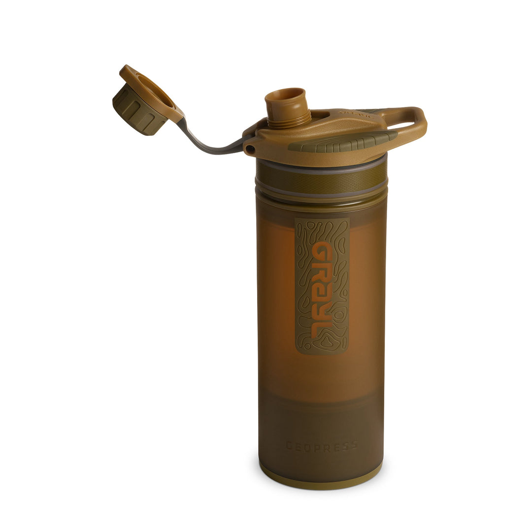 24oz GEOPRESS® Purifier - Coyote Brown