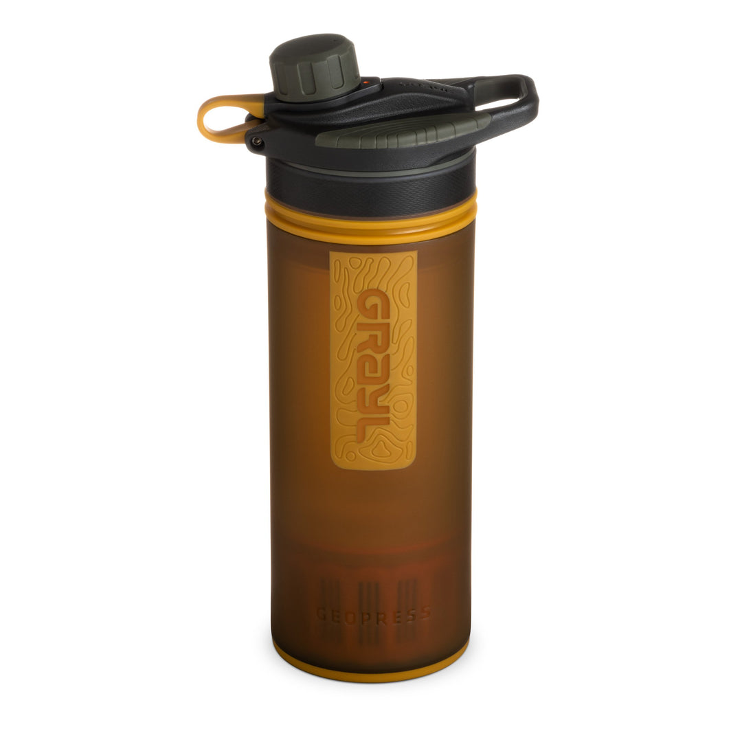 GRAYL® GEOPRESS™ Water Purifier Bottle - Coyote Amber
