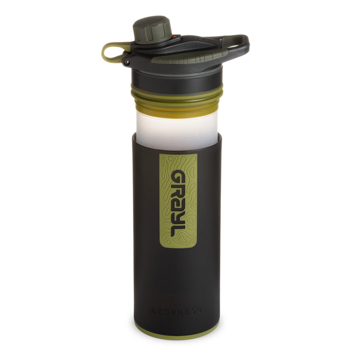 GRAYL® GEOPRESS™ Water Purifier Bottle | Pressing - Camo Black
