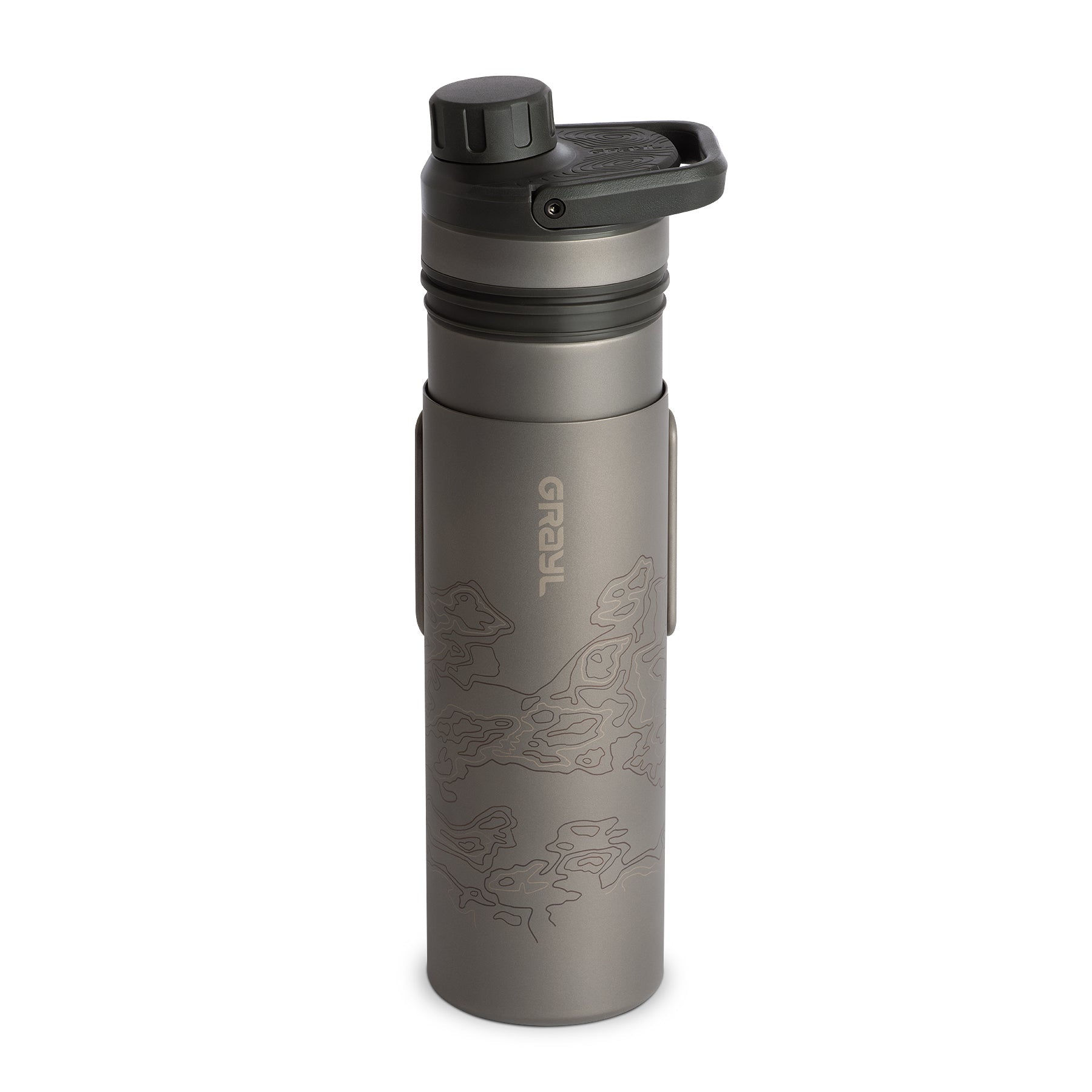 16.9oz UltraPress® Ti Filter & Purifier Water Bottle - Covert